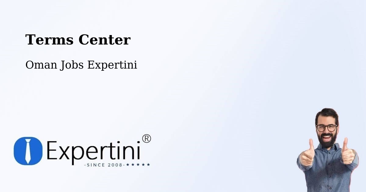 Terms of Service – Sohar - Oman Jobs Expertini
